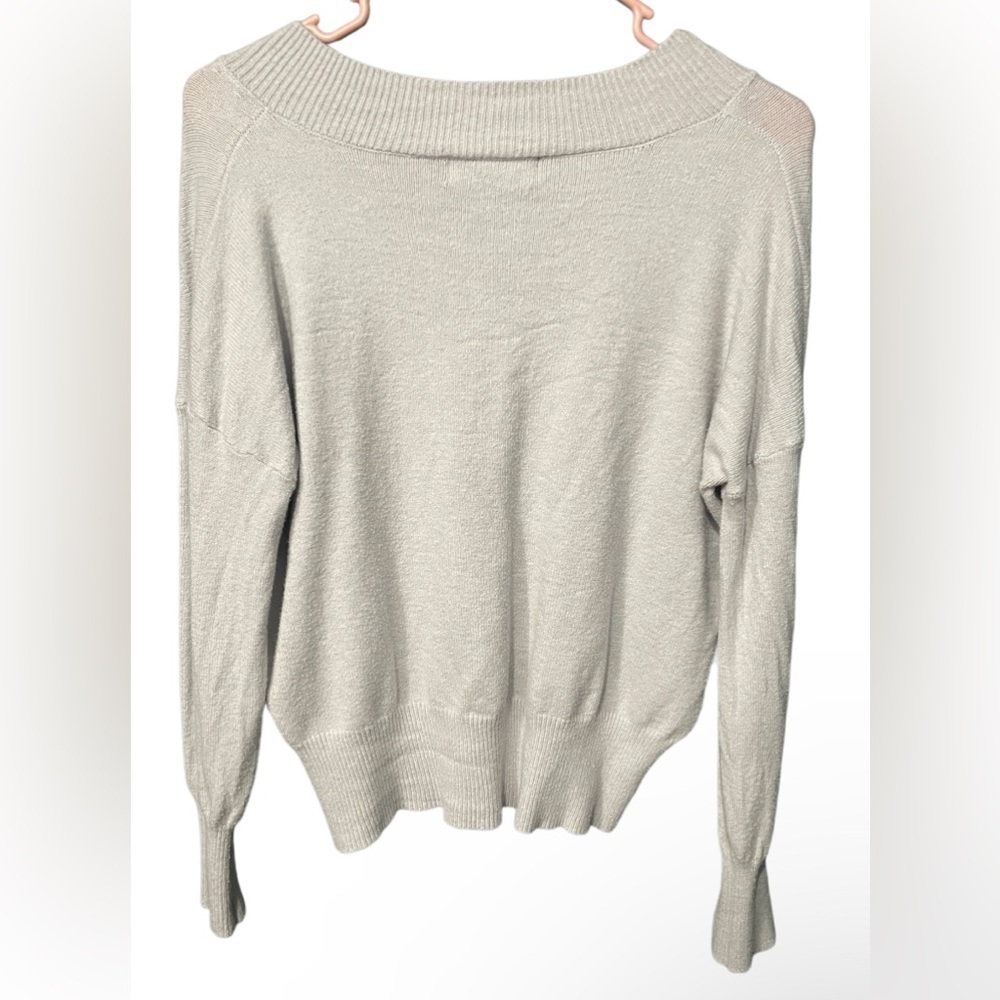 PHILOSOPHY sweater color cream  size:M stretch - Picture 2 of 4